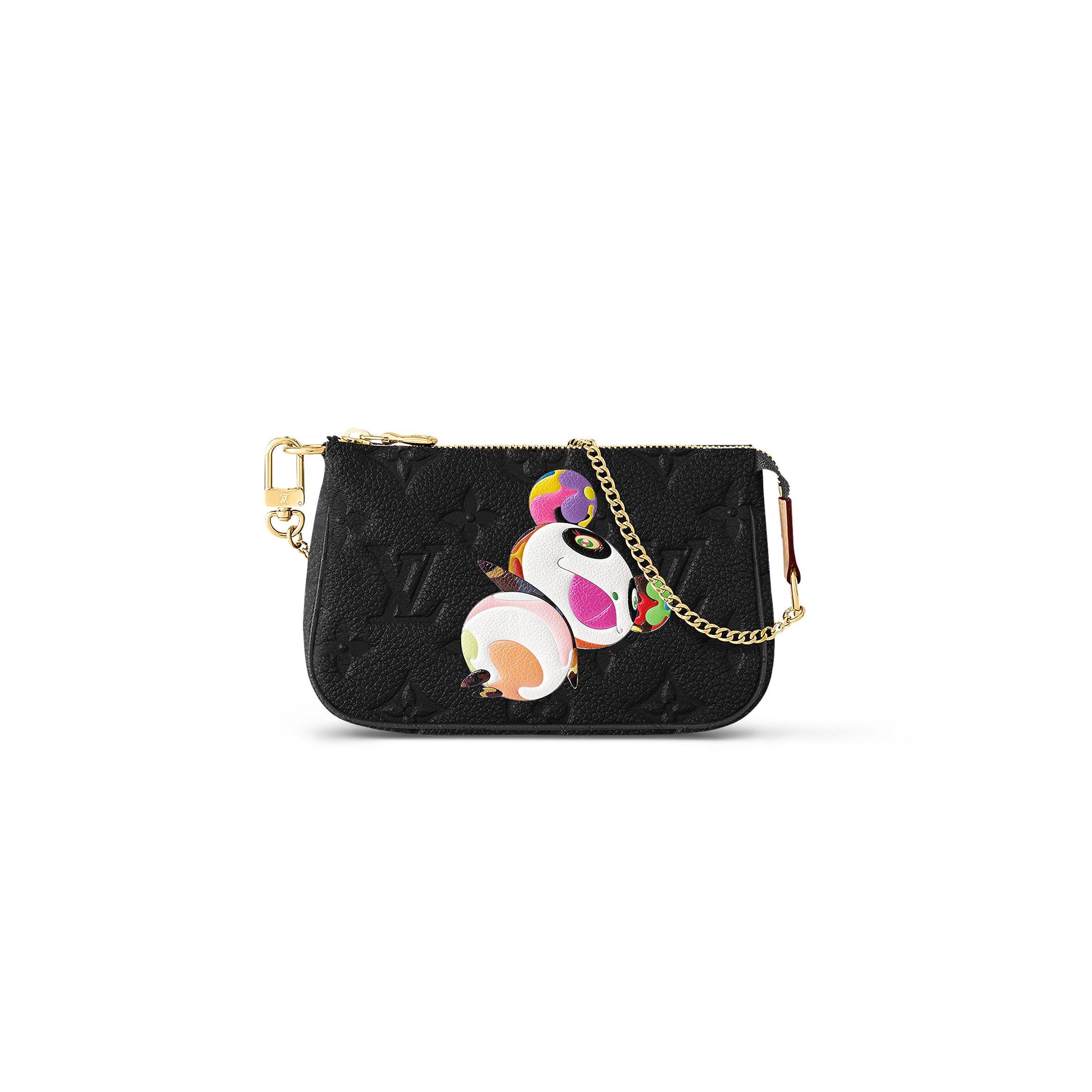 LOUIS VUITTON MURAKAMI LV X TM MINI POCHETTE ACCESSOIRES M13824 (15.5*10.5*4cm) LOUIS VUITTON MURAKAMI LV X TM MINI POCHETTE ACCESSOIRES M13824 (15.5*10.5*4cm)